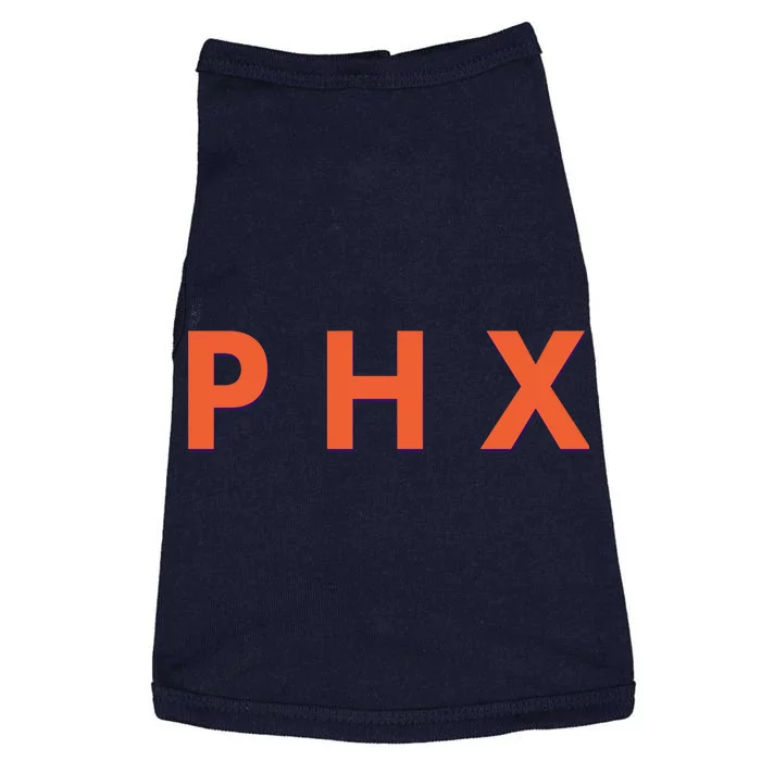 PHX Phoenix Basketball Logo Doggie Tank