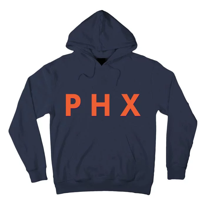 PHX Phoenix Basketball Logo Tall Hoodie