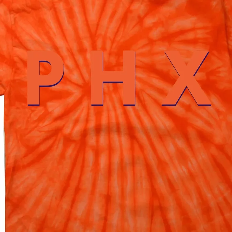 PHX Phoenix Basketball Logo Tie-Dye T-Shirt