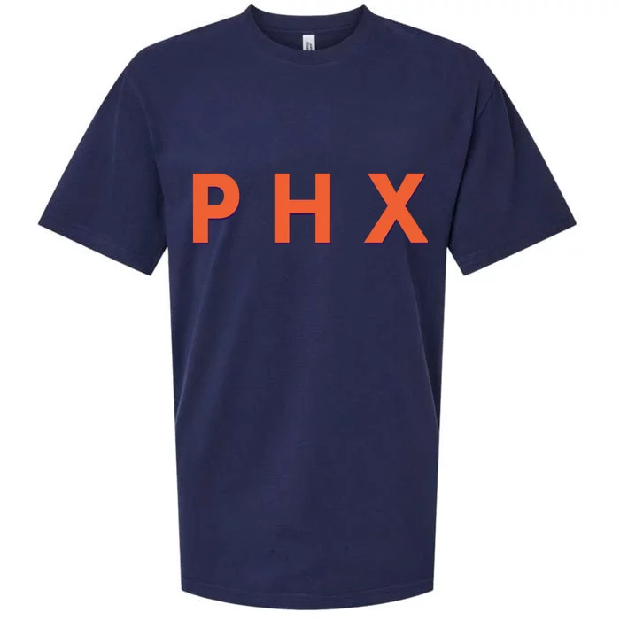 PHX Phoenix Basketball Logo Sueded Cloud Jersey T-Shirt