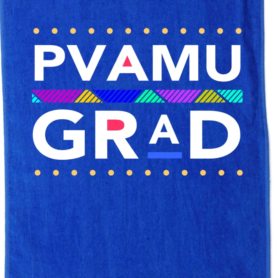 Pvamu Historically Young Gifted Black4 Black Gift Platinum Collection Golf Towel