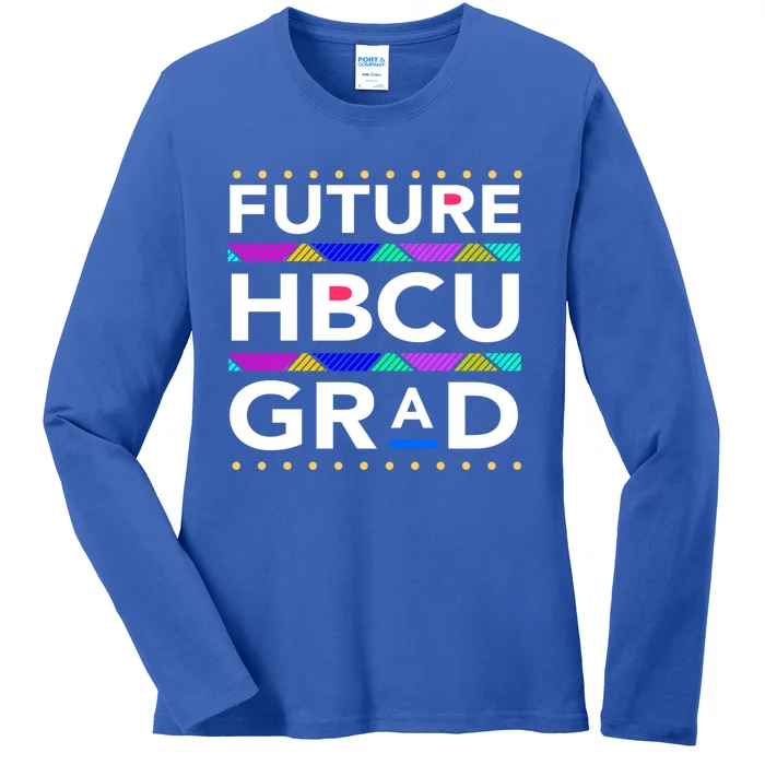 Pvamu Historically Young Gifted Black4 Black Gift Ladies Long Sleeve Shirt