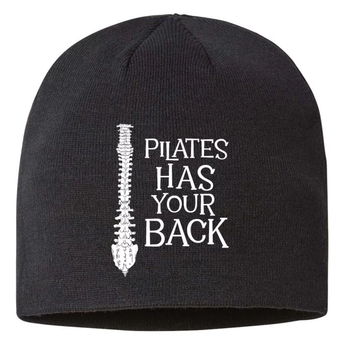 Pilates Has Your Back Health Fitness Instructor 8 1/2in Sustainable Knit Beanie