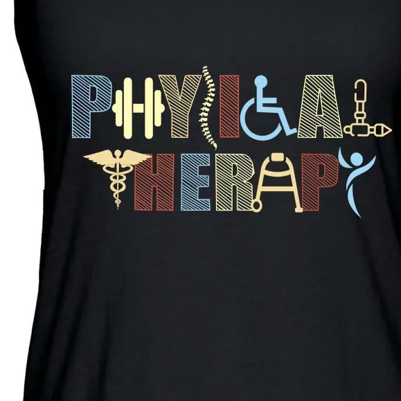 Physical Therapy Ladies Essential Flowy Tank