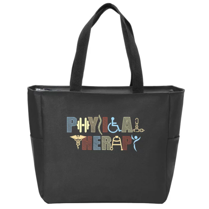 Physical Therapy Zip Tote Bag