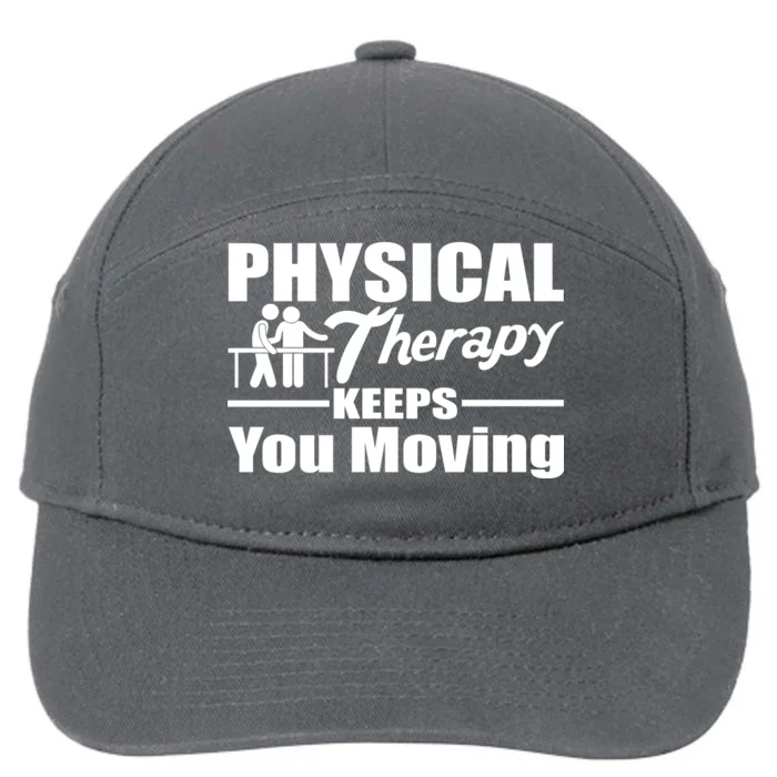 Physical Therapy Keeps You Moving 7-Panel Snapback Hat