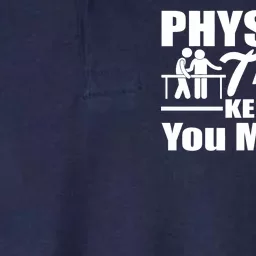 Physical Therapy Keeps You Moving Softstyle Adult Sport Polo