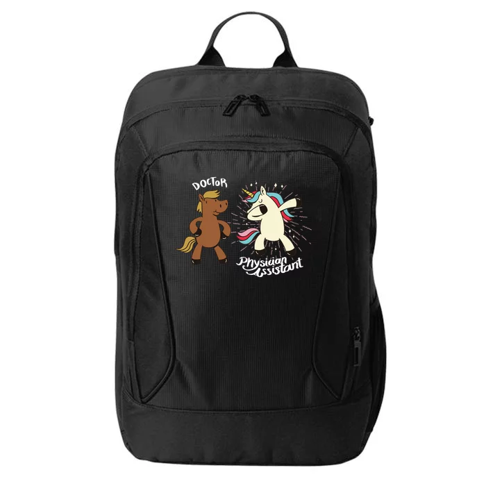 Physician Assistant Doctor Unicorn City Backpack