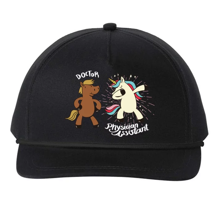 Physician Assistant Doctor Unicorn Snapback Five-Panel Rope Hat