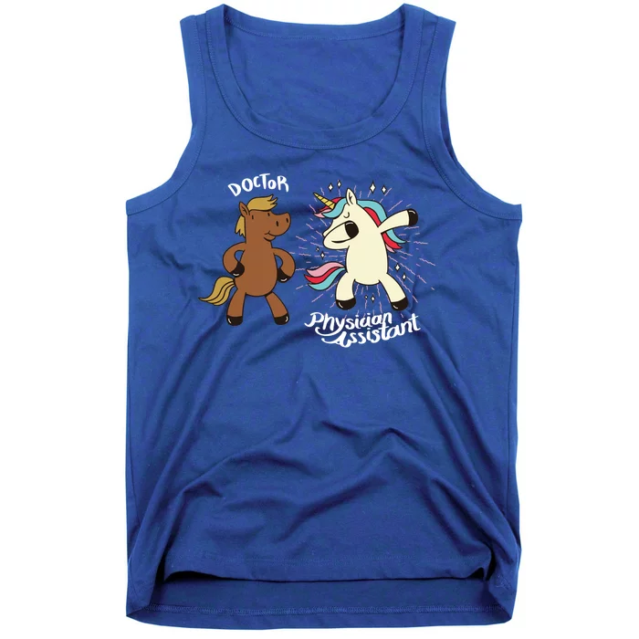 Physician Assistant Doctor Unicorn Tank Top