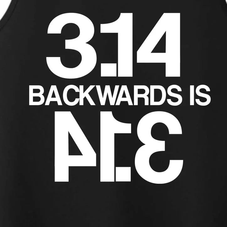 Pi 3.14 Backwards Is Pie Performance Tank