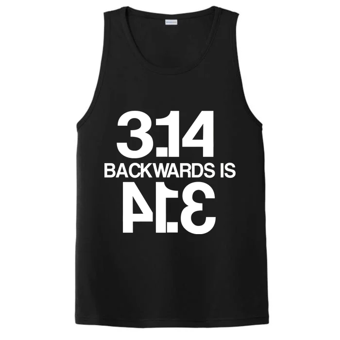 Pi 3.14 Backwards Is Pie Performance Tank