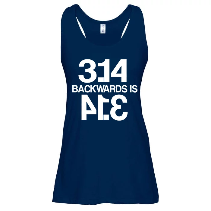 Pi 3.14 Backwards Is Pie Ladies Essential Flowy Tank