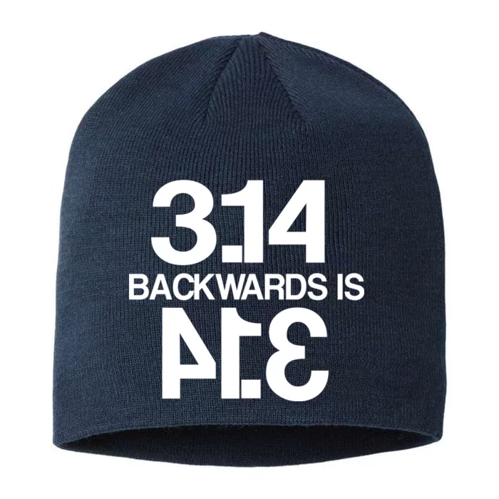 Pi 3.14 Backwards Is Pie 8 1/2in Sustainable Knit Beanie