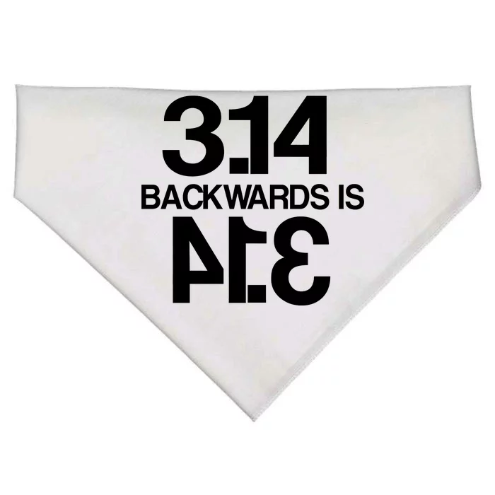 Pi 3.14 Backwards Is Pie USA-Made Doggie Bandana