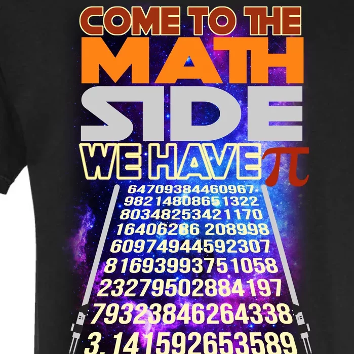 Pi Day - Come To The Math Side Parody Garment-Dyed Heavyweight T-Shirt