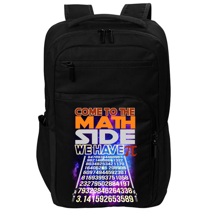 Pi Day - Come To The Math Side Parody Impact Tech Backpack