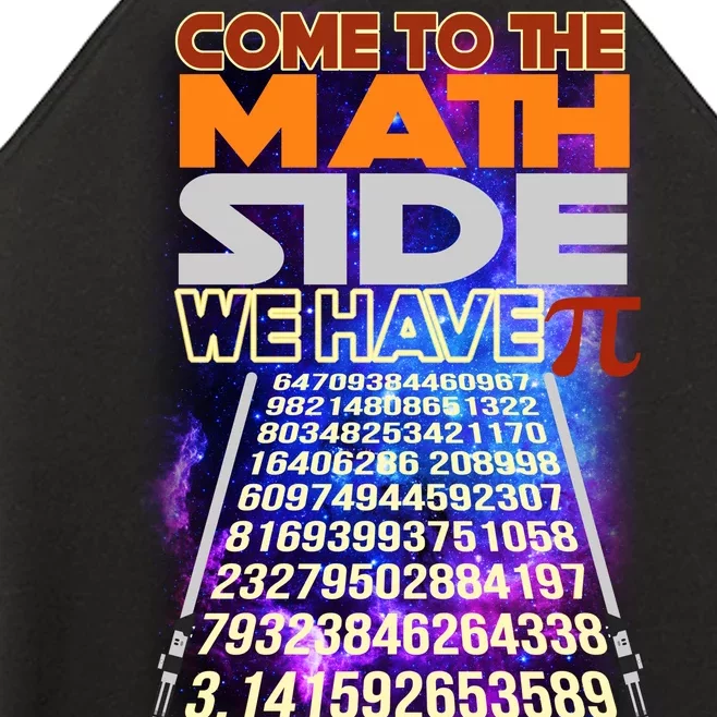 Pi Day - Come To The Math Side Parody Women’s Perfect Tri Rocker Tank