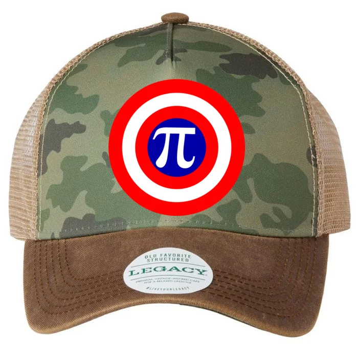 Pi Day America Superhero Crest 3.14 Math Geek Legacy Tie Dye Trucker Hat