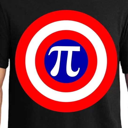 Pi Day America Superhero Crest 3.14 Math Geek Pajama Set