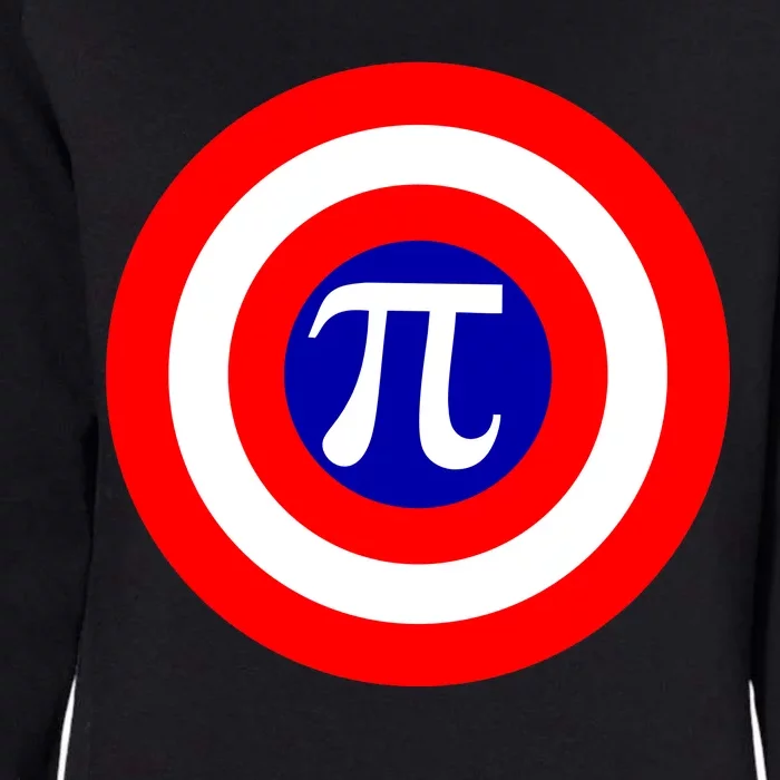 Pi Day America Superhero Crest 3.14 Math Geek Womens California Wash Sweatshirt