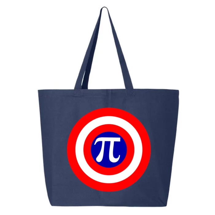 Pi Day America Superhero Crest 3.14 Math Geek 25L Jumbo Tote