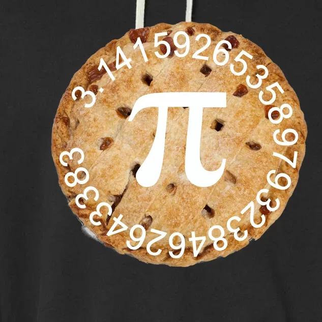 Pi Day Apple Pie 3.14 Cool Numbers Garment-Dyed Fleece Hoodie