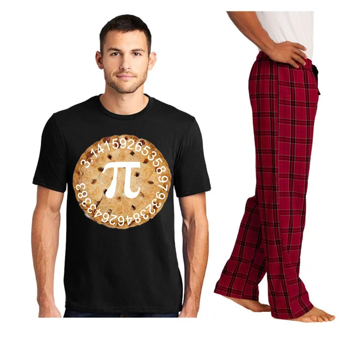 Pi Day Apple Pie 3.14 Cool Numbers Pajama Set