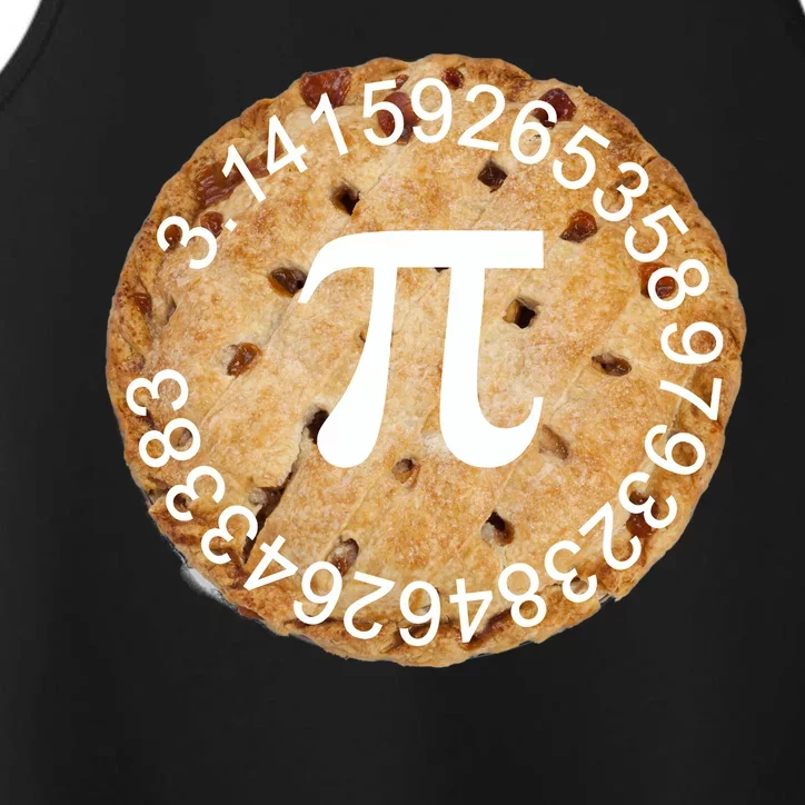 Pi Day Apple Pie 3.14 Cool Numbers Performance Tank