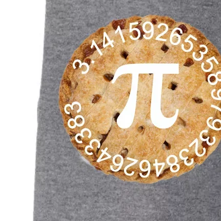 Pi Day Apple Pie 3.14 Cool Numbers Doggie 3-End Fleece Hoodie