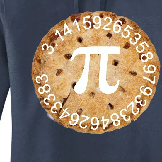 Pi Day Apple Pie 3.14 Cool Numbers Women's Pullover Hoodie