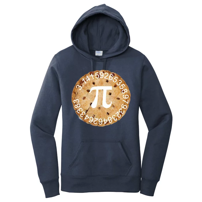 Pi Day Apple Pie 3.14 Cool Numbers Women's Pullover Hoodie