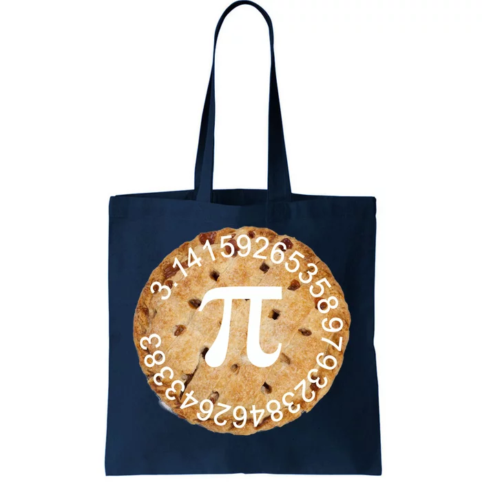 Pi Day Apple Pie 3.14 Cool Numbers Tote Bag