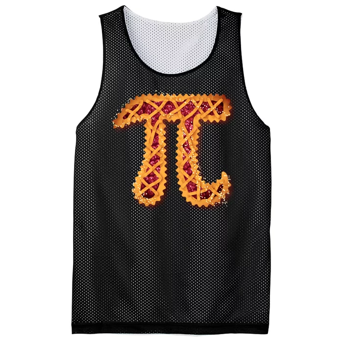 Pi Day Delicious Pie Mesh Reversible Basketball Jersey Tank