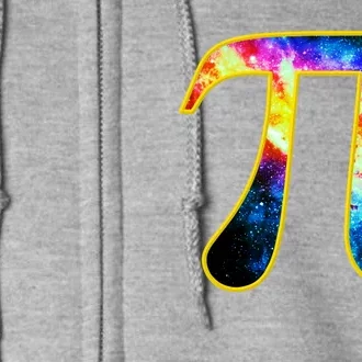 Pi Day Galaxy 3.14 Full Zip Hoodie