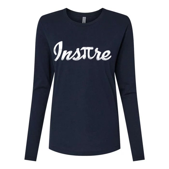 Pi Day InsPIre Womens Cotton Relaxed Long Sleeve T-Shirt