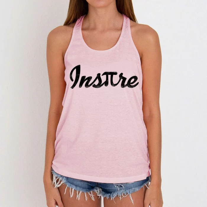 Pi Day InsPIre Women's Knotted Racerback Tank