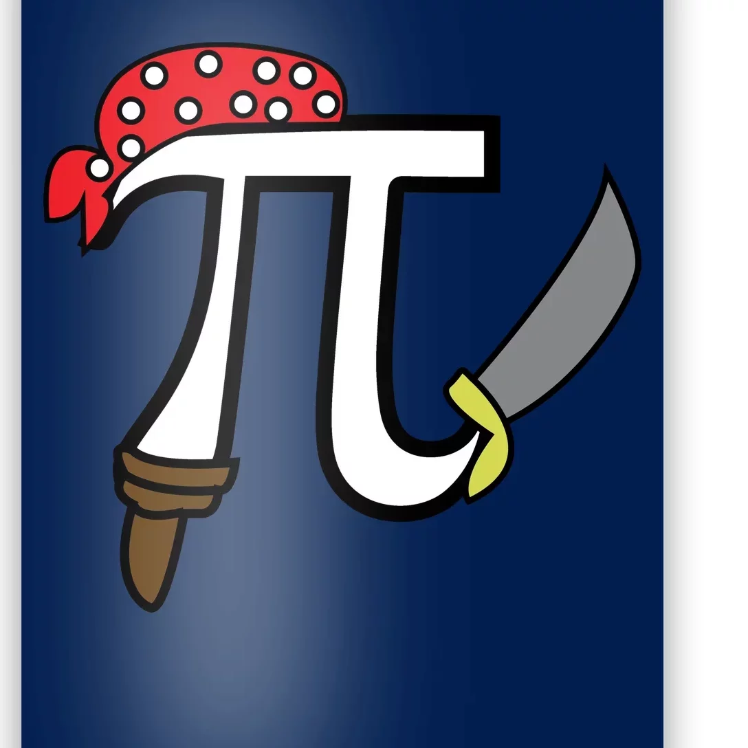 Pi Day Pirate Poster