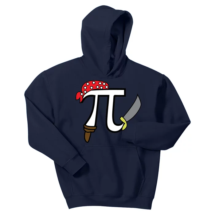 Pi Day Pirate Kids Hoodie