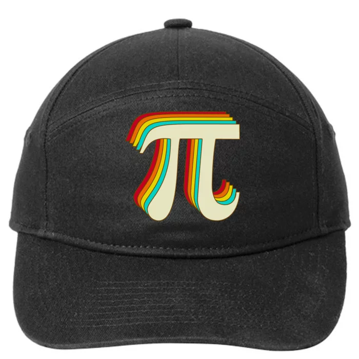 Pi Day Retro 7-Panel Snapback Hat