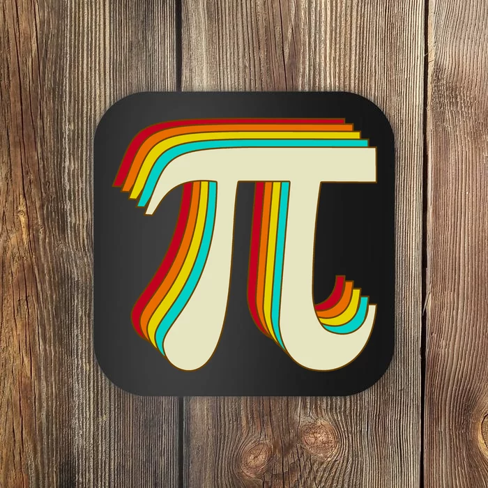 Pi Day Retro Coaster