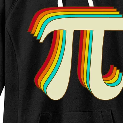 Pi Day Retro Women's Fleece Hoodie