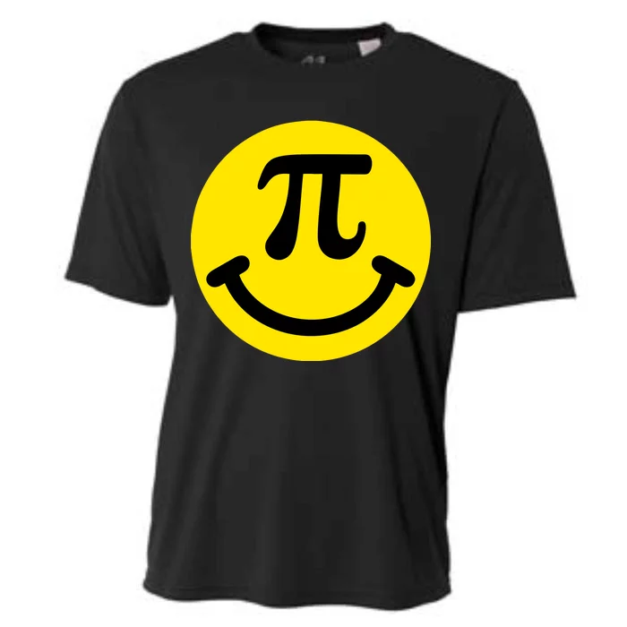 Pi Day Smiley Face 3.14 Math Geek Cooling Performance Crew T-Shirt