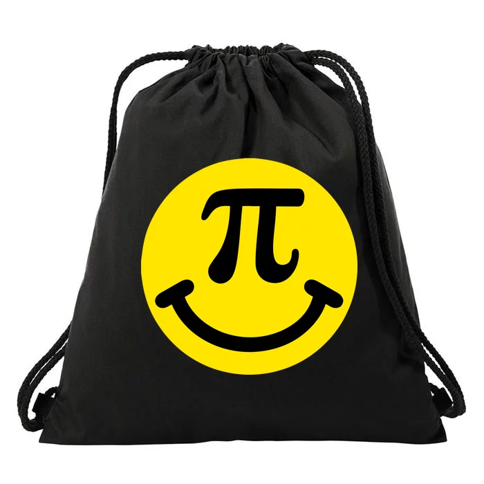 Pi Day Smiley Face 3.14 Math Geek Drawstring Bag