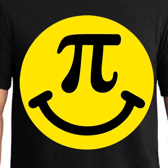 Pi Day Smiley Face 3.14 Math Geek Pajama Set