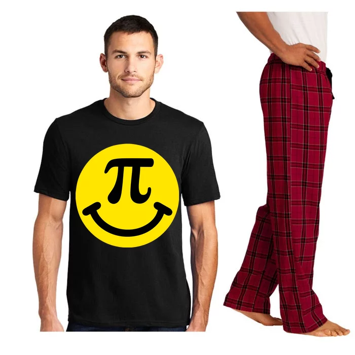 Pi Day Smiley Face 3.14 Math Geek Pajama Set