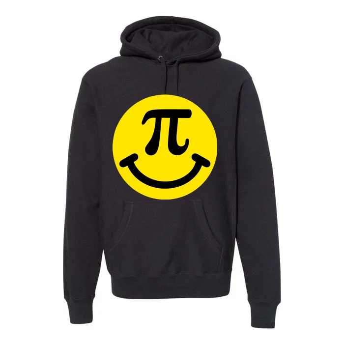 Pi Day Smiley Face 3.14 Math Geek Premium Hoodie