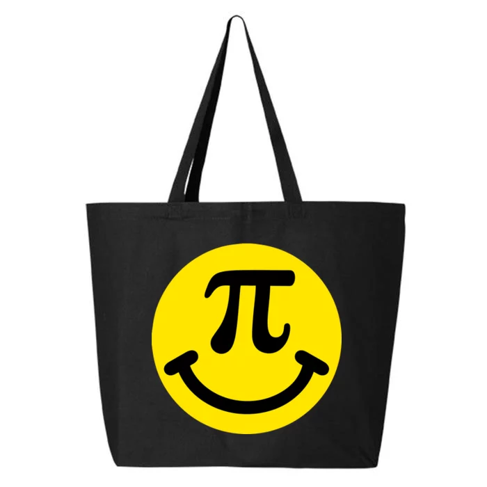 Pi Day Smiley Face 3.14 Math Geek 25L Jumbo Tote