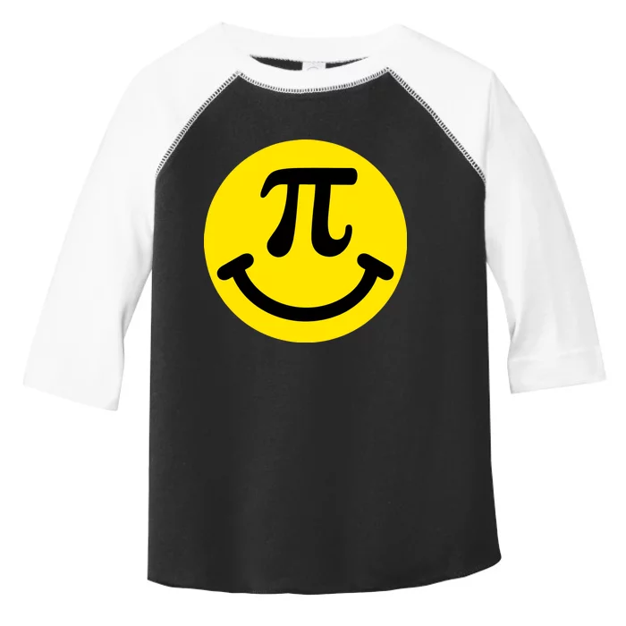 Pi Day Smiley Face 3.14 Math Geek Toddler Fine Jersey T-Shirt