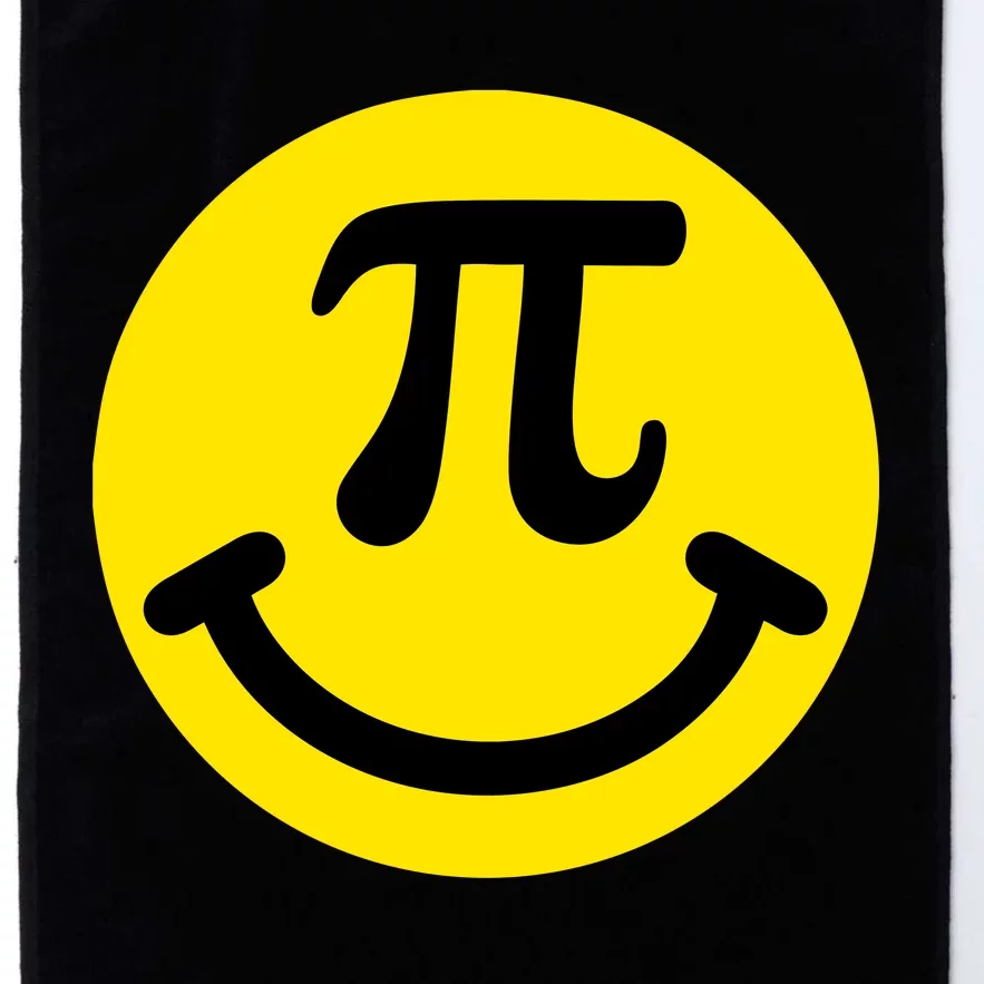 Pi Day Smiley Face 3.14 Math Geek Platinum Collection Golf Towel